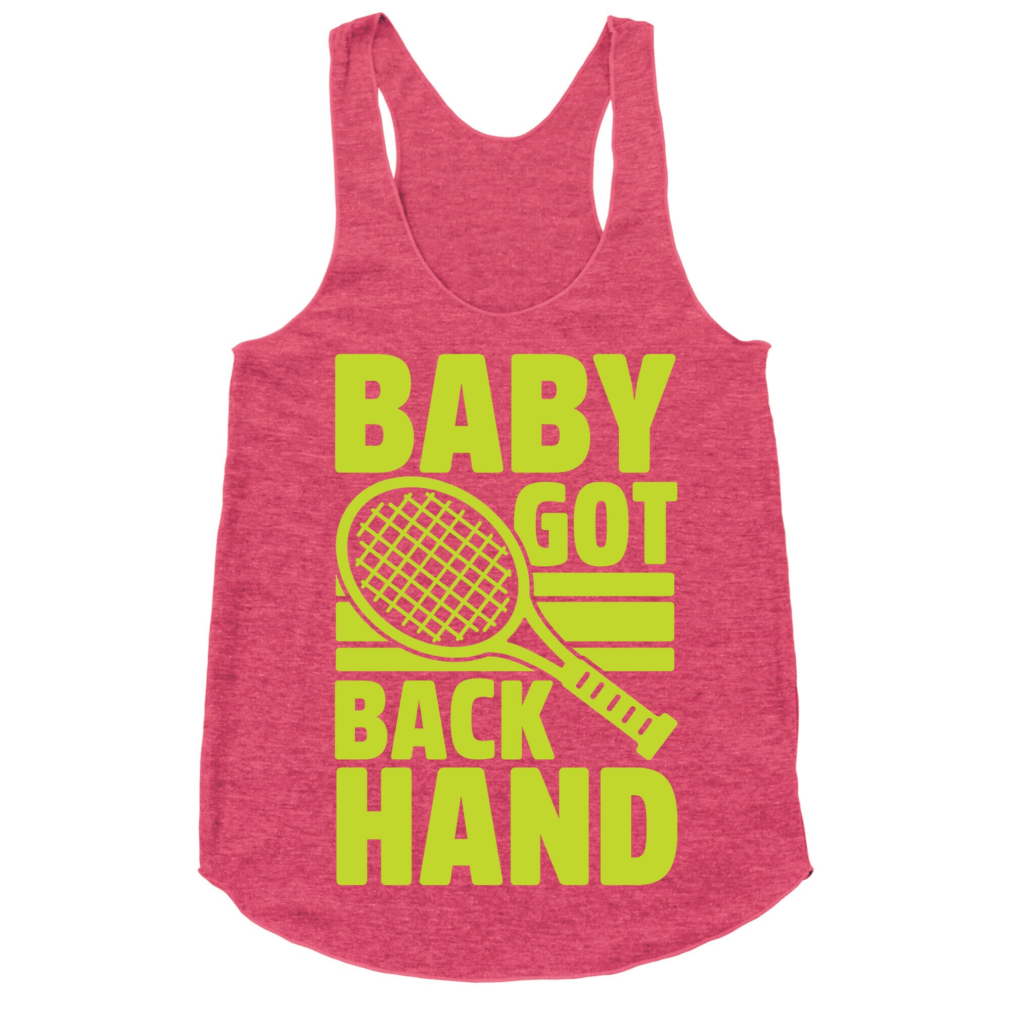 Baby Got Backhand Racerback Tank